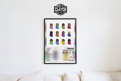 Drake 'Certified Lover Boy' Poster