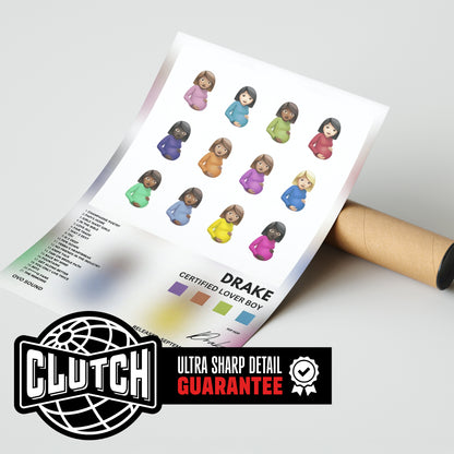 Drake 'Certified Lover Boy' Poster