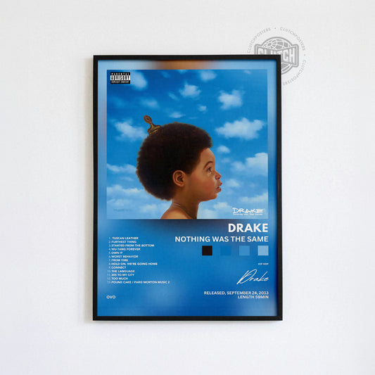 Drake 'Nothing Was The Same' Poster