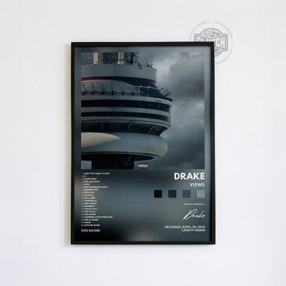 Drake 'Views' Album Poster