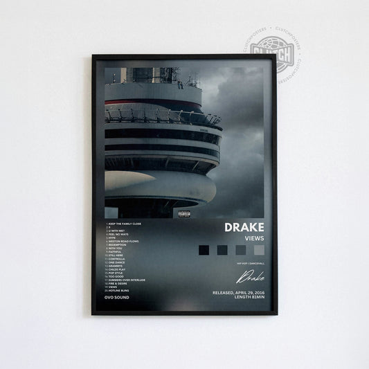 Drake 'Views' Album Poster