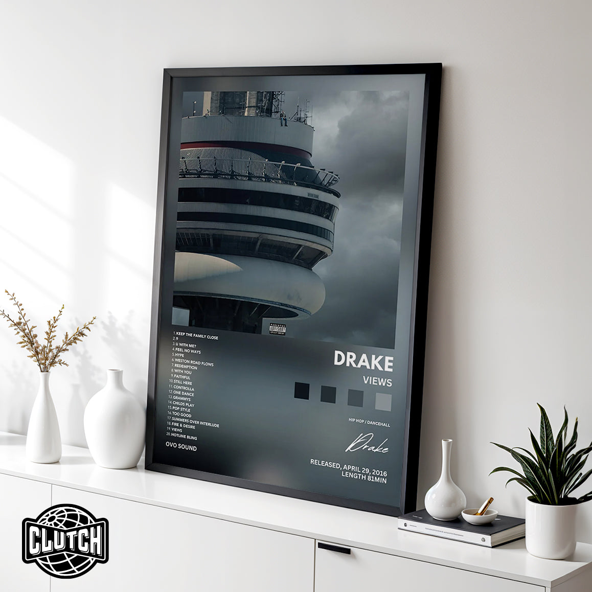 Drake 'Views' Album Poster