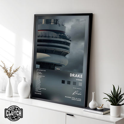 Drake 'Views' Album Poster