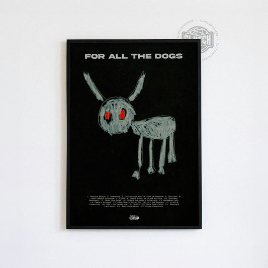 Drake 'For All The Dogs' Poster