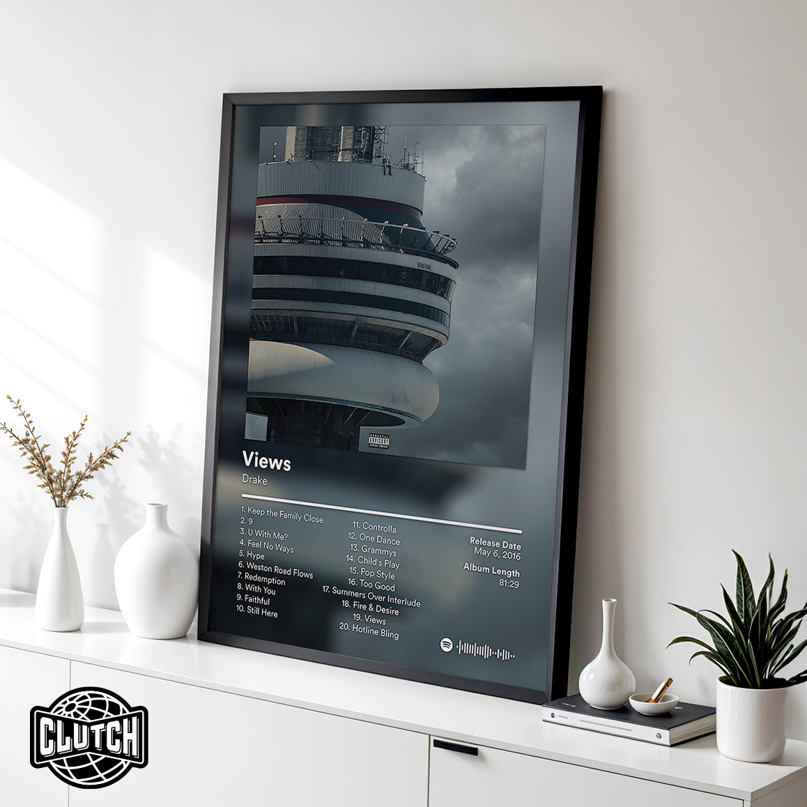 Drake 'Views' Album Poster