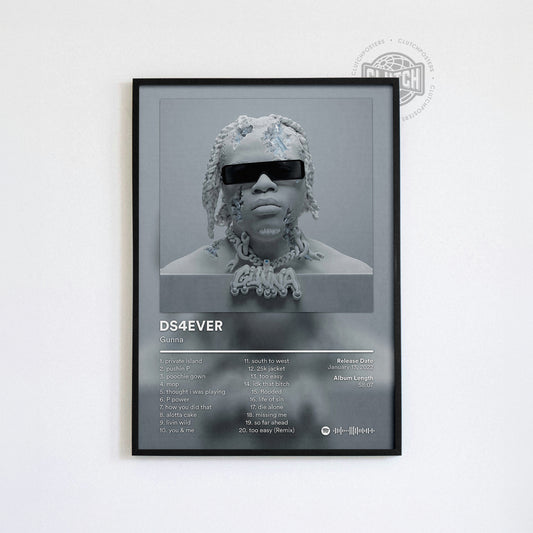 Gunna 'DS4EVER' Album Poster