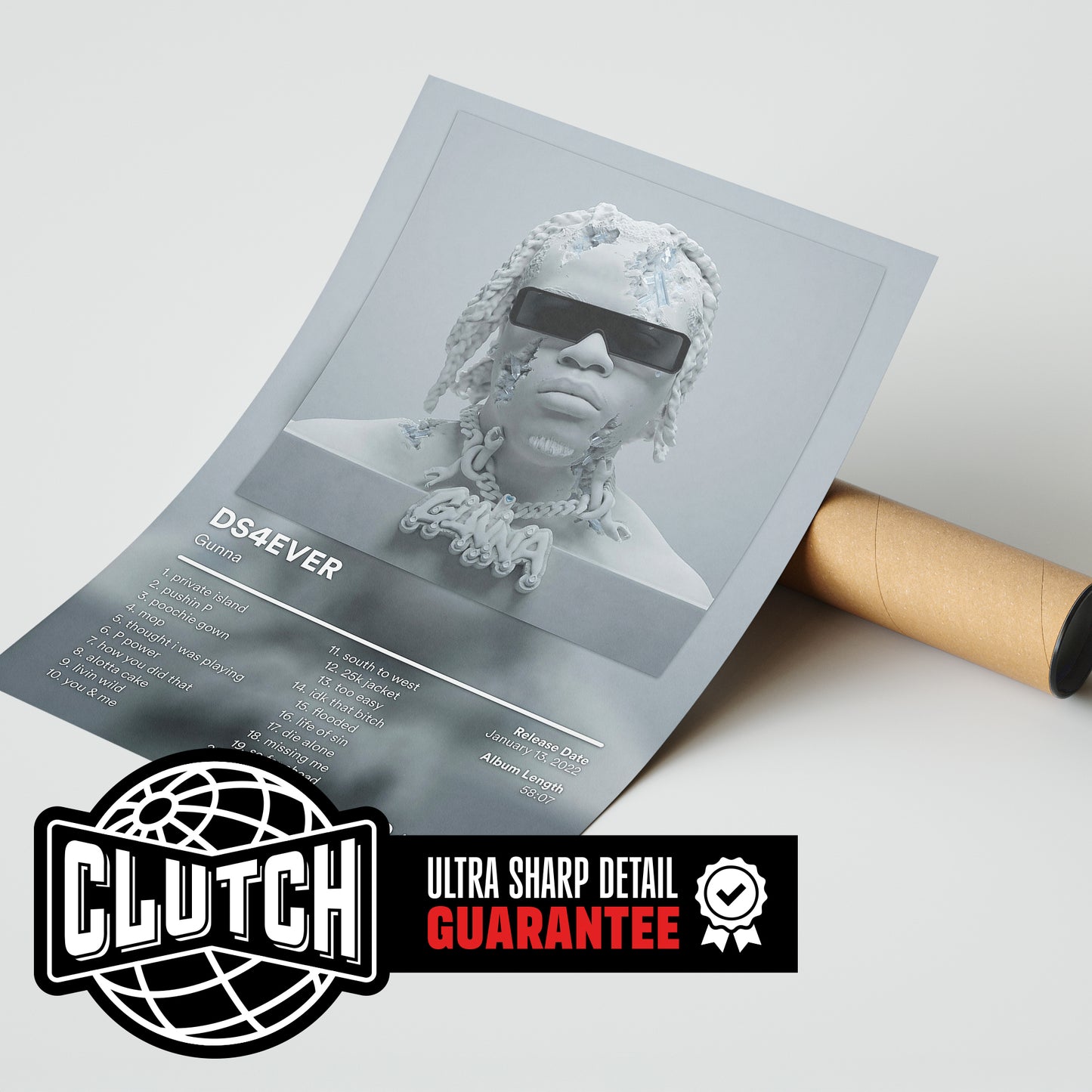 Gunna 'DS4EVER' Album Poster