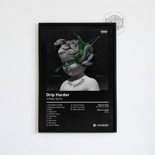 Gunna 'Drip Harder' Album Poster