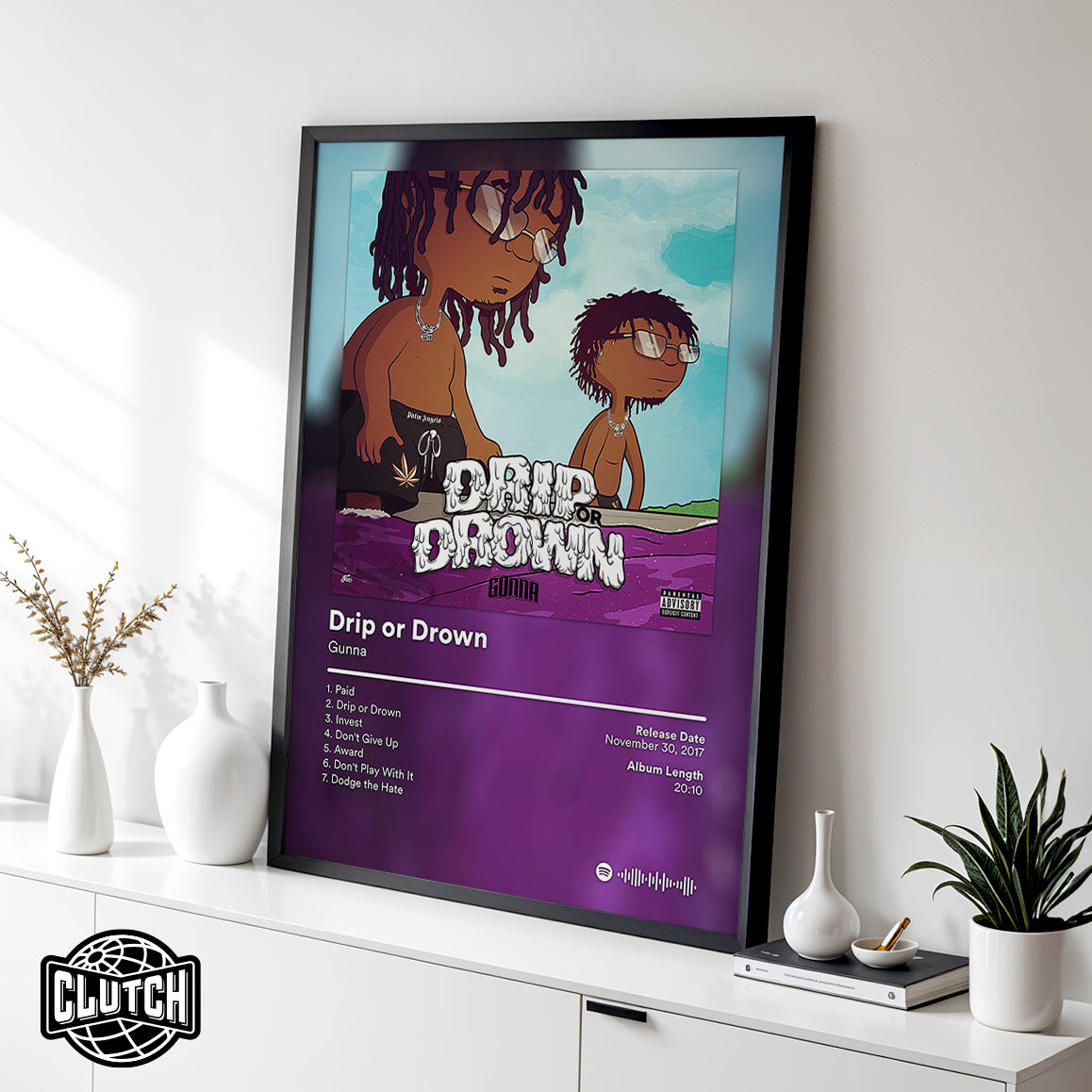 Gunna 'Drip Or Down' Album Poster