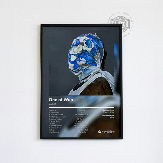 Gunna 'One Of Wun' Album Poster