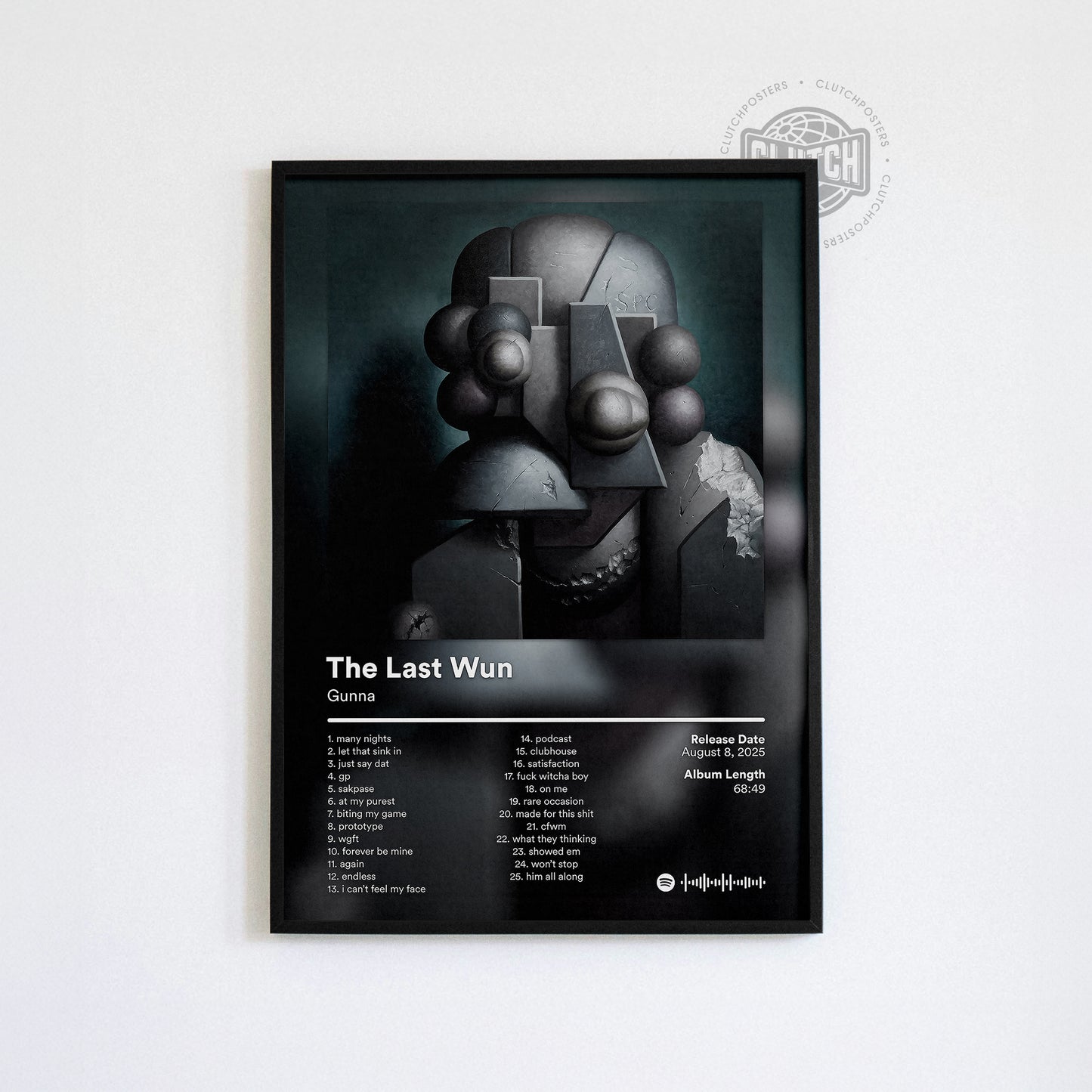 Gunna 'The Last Wun' Album Poster