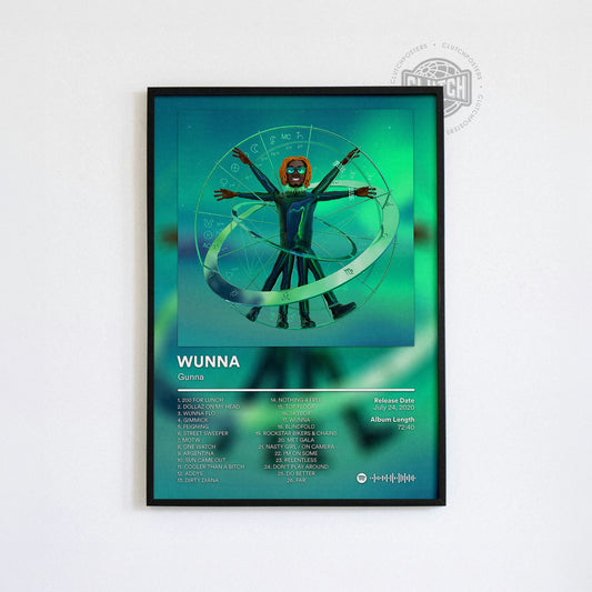 Gunna 'Wunna' (Deluxe) Album Poster