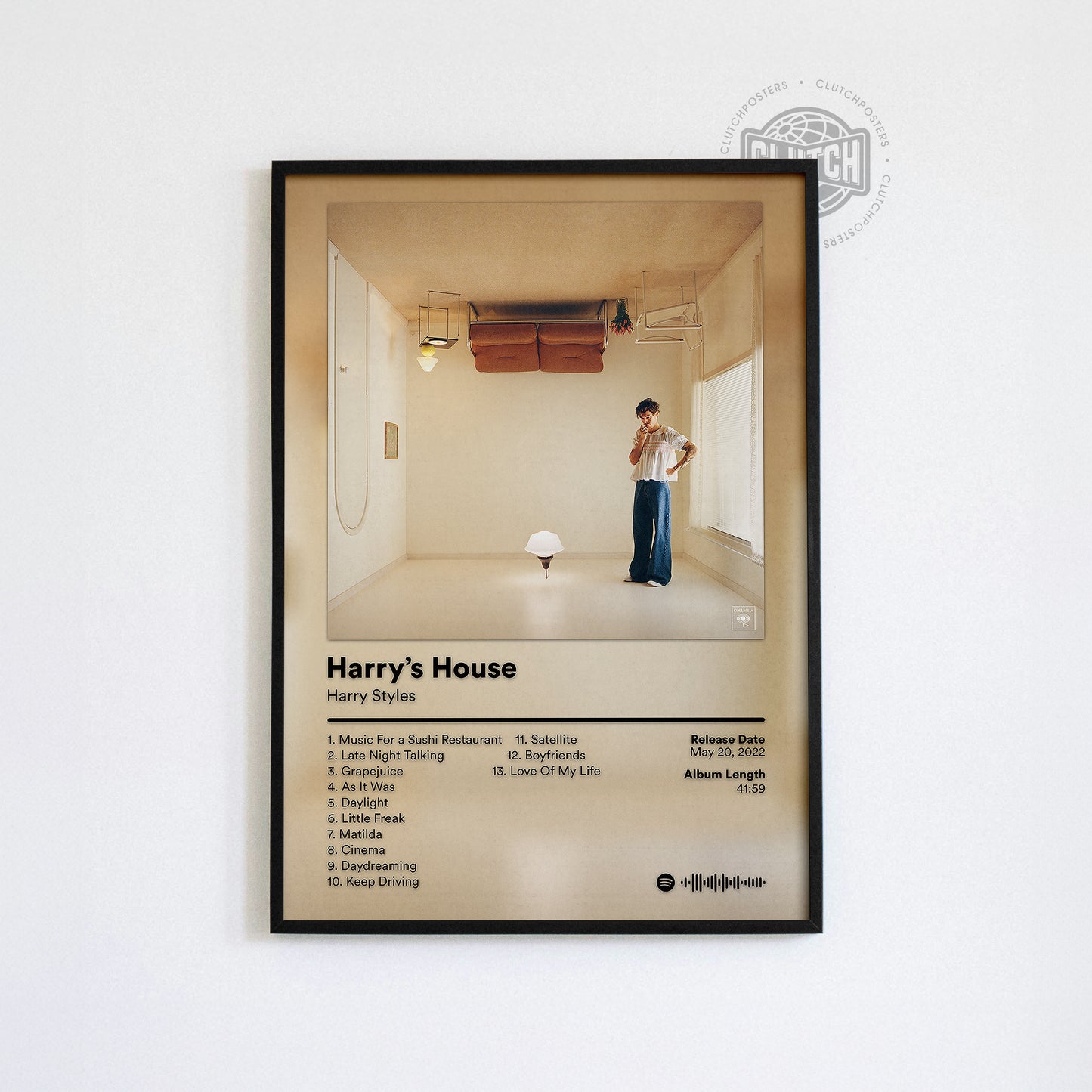 Harry Styles 'Harry's House' Album Poster