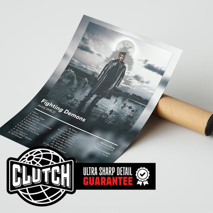 Juice WRLD 'Fighting Demons' Album Poster