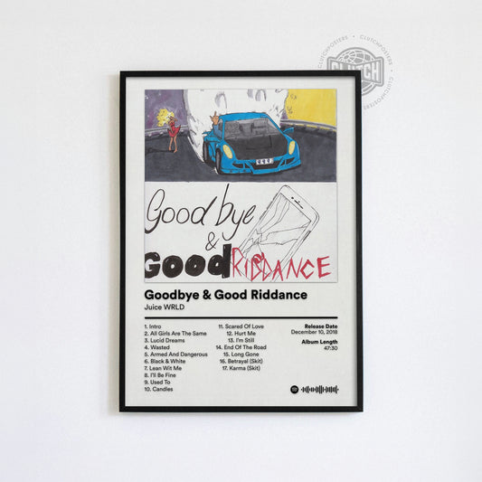Juice WRLD 'Goodbye And Good Riddance' Album Poster