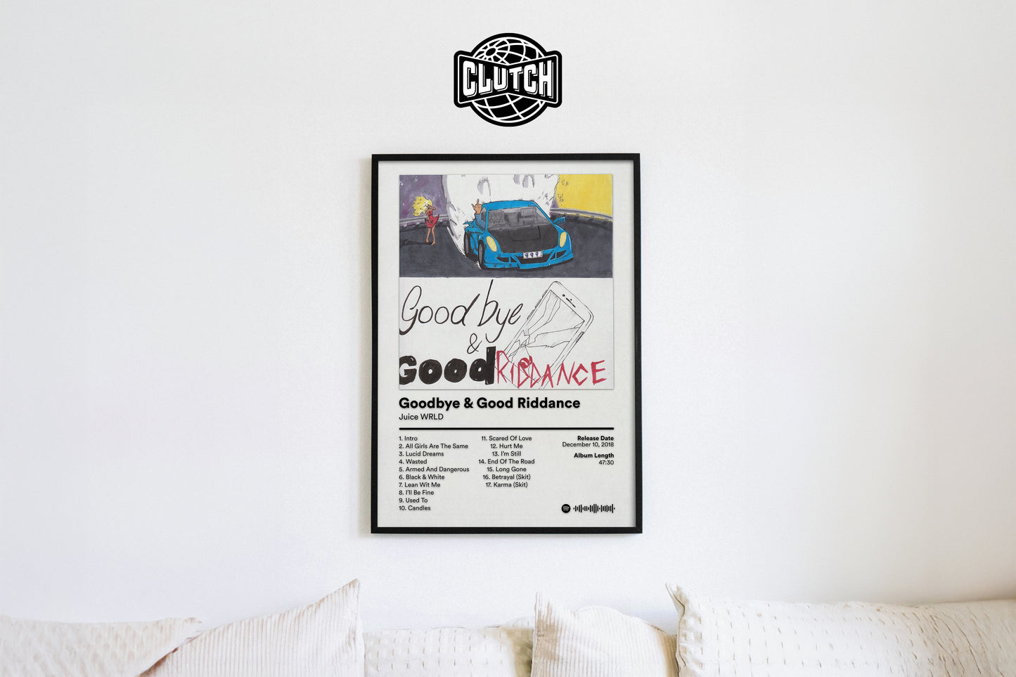 Juice WRLD 'Goodbye And Good Riddance' Album Poster