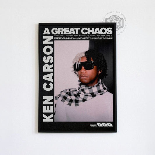 Ken Carson 'A Great Chaos' Poster