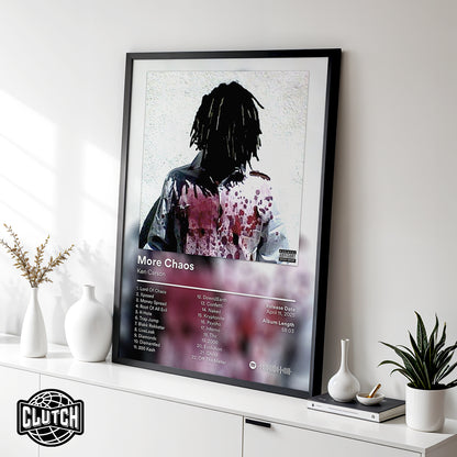 Ken Carson 'More Chaos' Album Poster