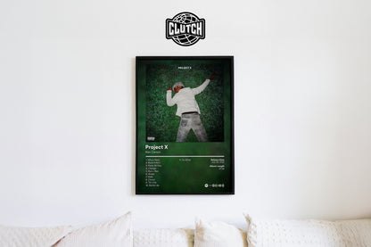 Ken Carson 'Project X' Album Poster