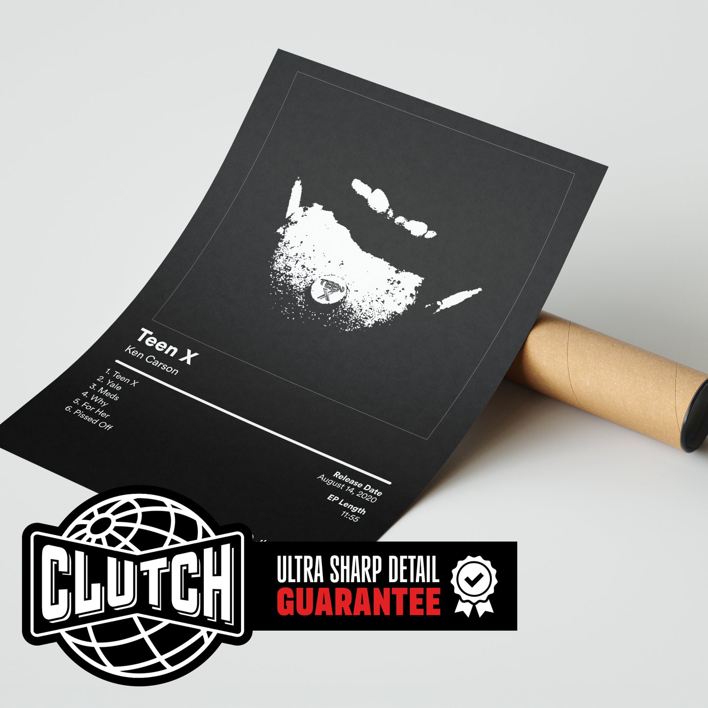 Ken Carson 'Teen X' (2020 EP) Album Poster