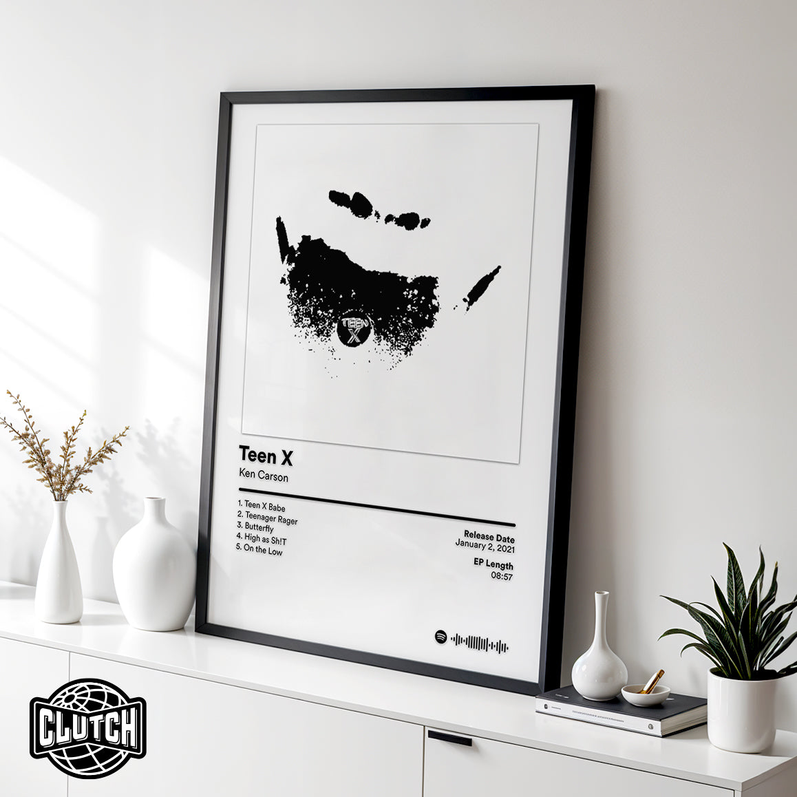 Ken Carson 'Teen X' (2021 EP) Album Poster