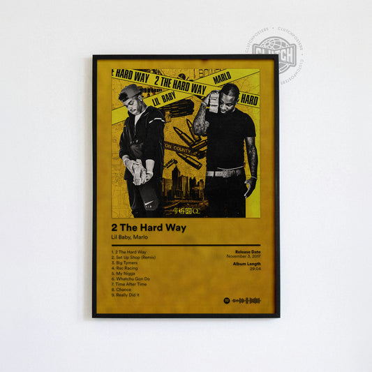 Lil Baby '2 The Hard Way' Album Poster