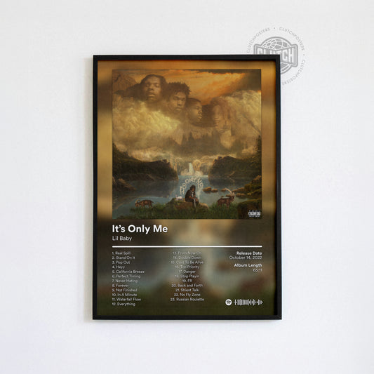 Lil Baby 'It's Only Me' Album Poster
