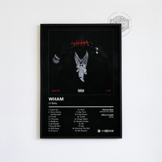 Lil Baby 'Wham' Album Poster