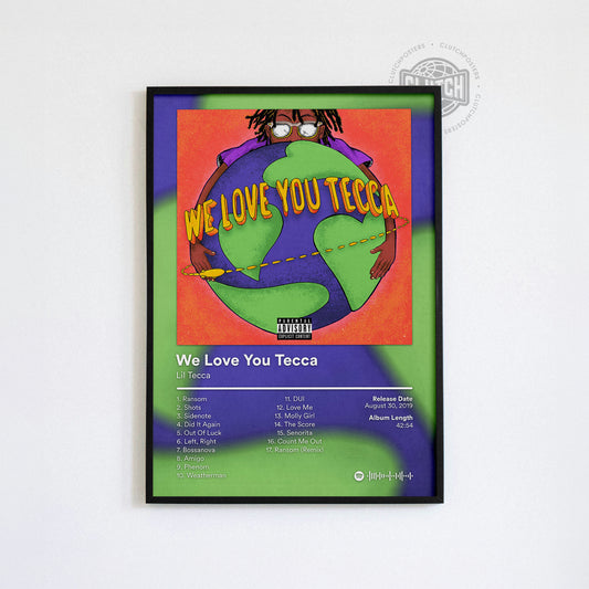 Lil Tecca 'We Love You Tecca' Album Poster