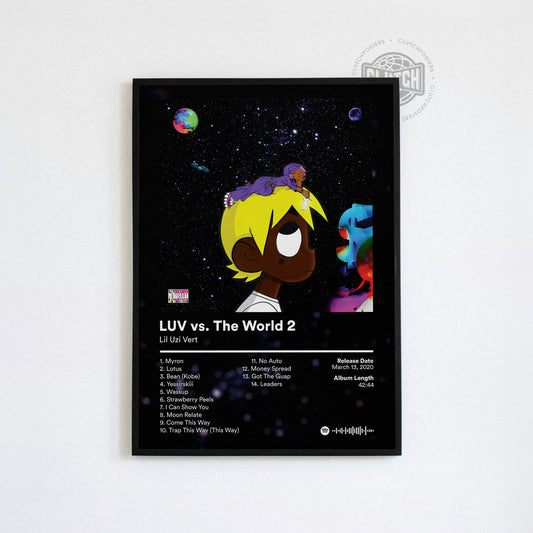 Lil Uzi Vert 'Lil Uzi Vert vs The World 2' Album Poster