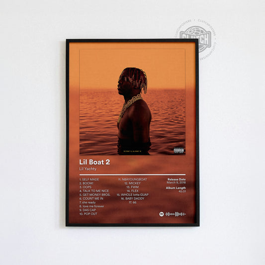 Lil Yachty 'Lil Boat 2' Album Poster
