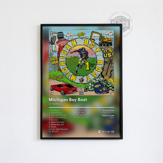 Lil Yachty 'Michigan Boy Boat' Album Poster