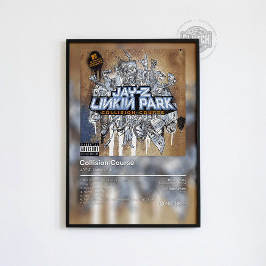 Linkin Park 'Collision Course' Album Poster