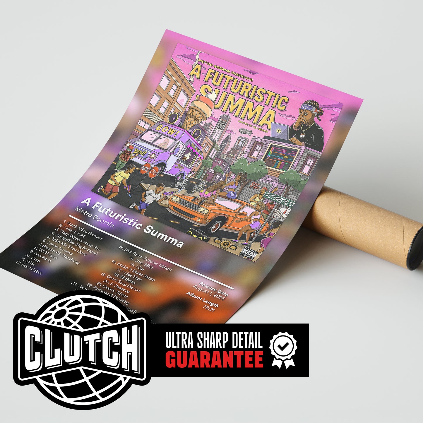 Metro Boomin 'A Futuristic Summa' Album Poster