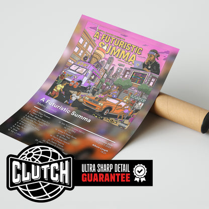 Metro Boomin 'A Futuristic Summa' Album Poster