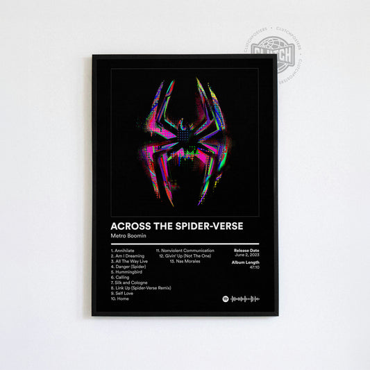 Metro Boomin 'Across The Spider-Verse' Album Poster