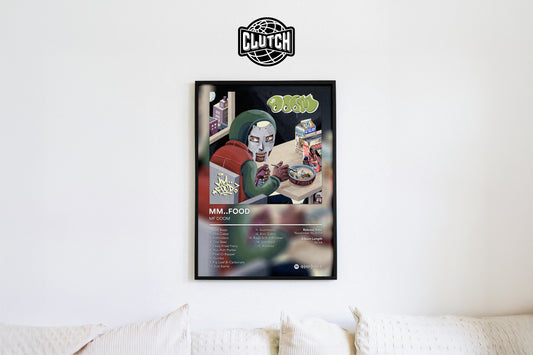 MF DOOM 'MM..Food' Album Poster