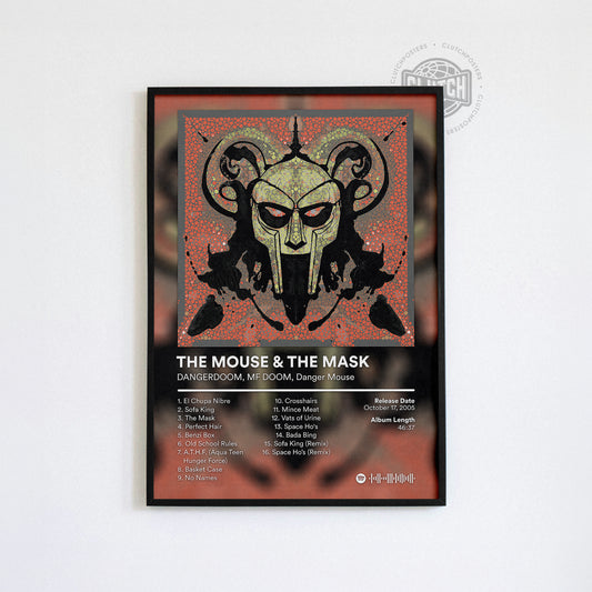 MF DOOM 'The Mouse And The Mask' Album Poster