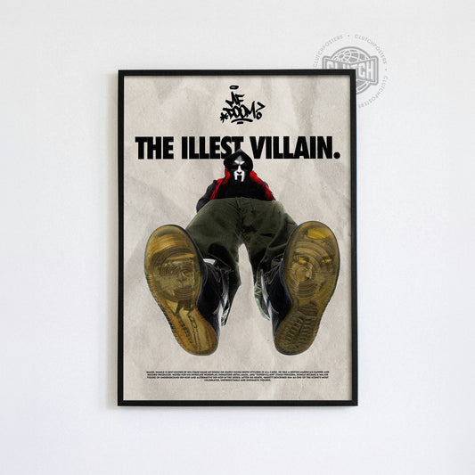 MF DOOM 'The Illest Villain' Poster