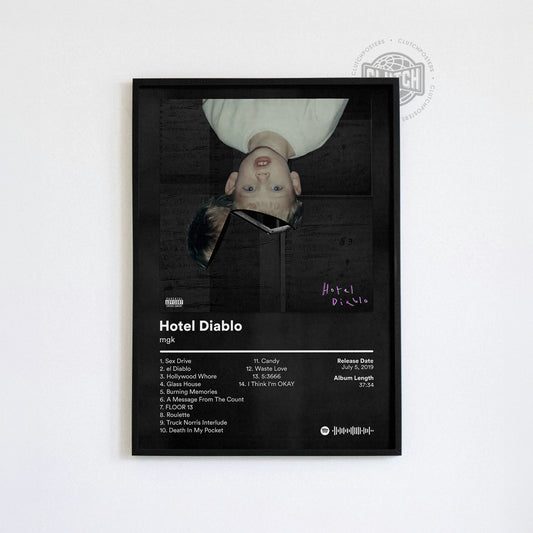 MGK 'Hotel Diablo' Album Poster
