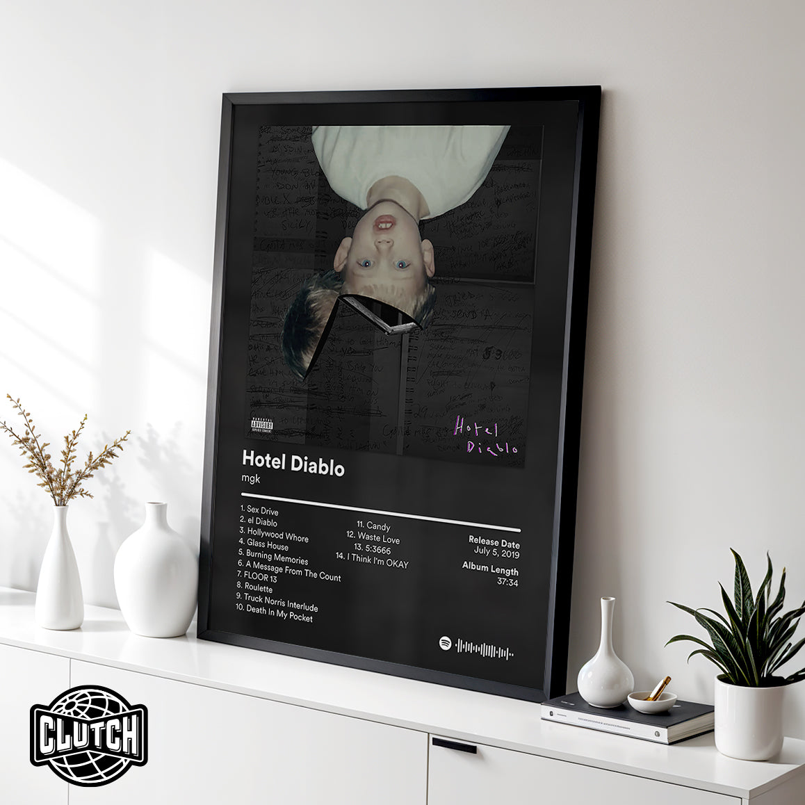 MGK 'Hotel Diablo' Album Poster