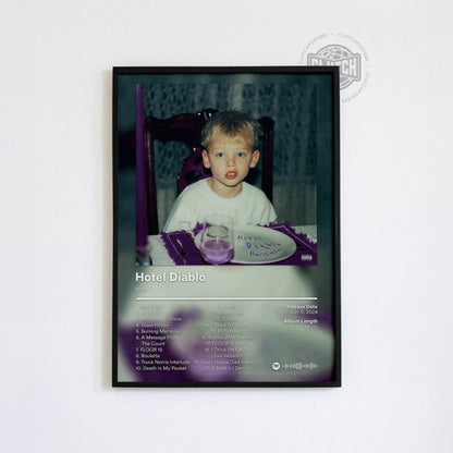 MGK 'Hotel Diablo' (Deluxe) Album Poster