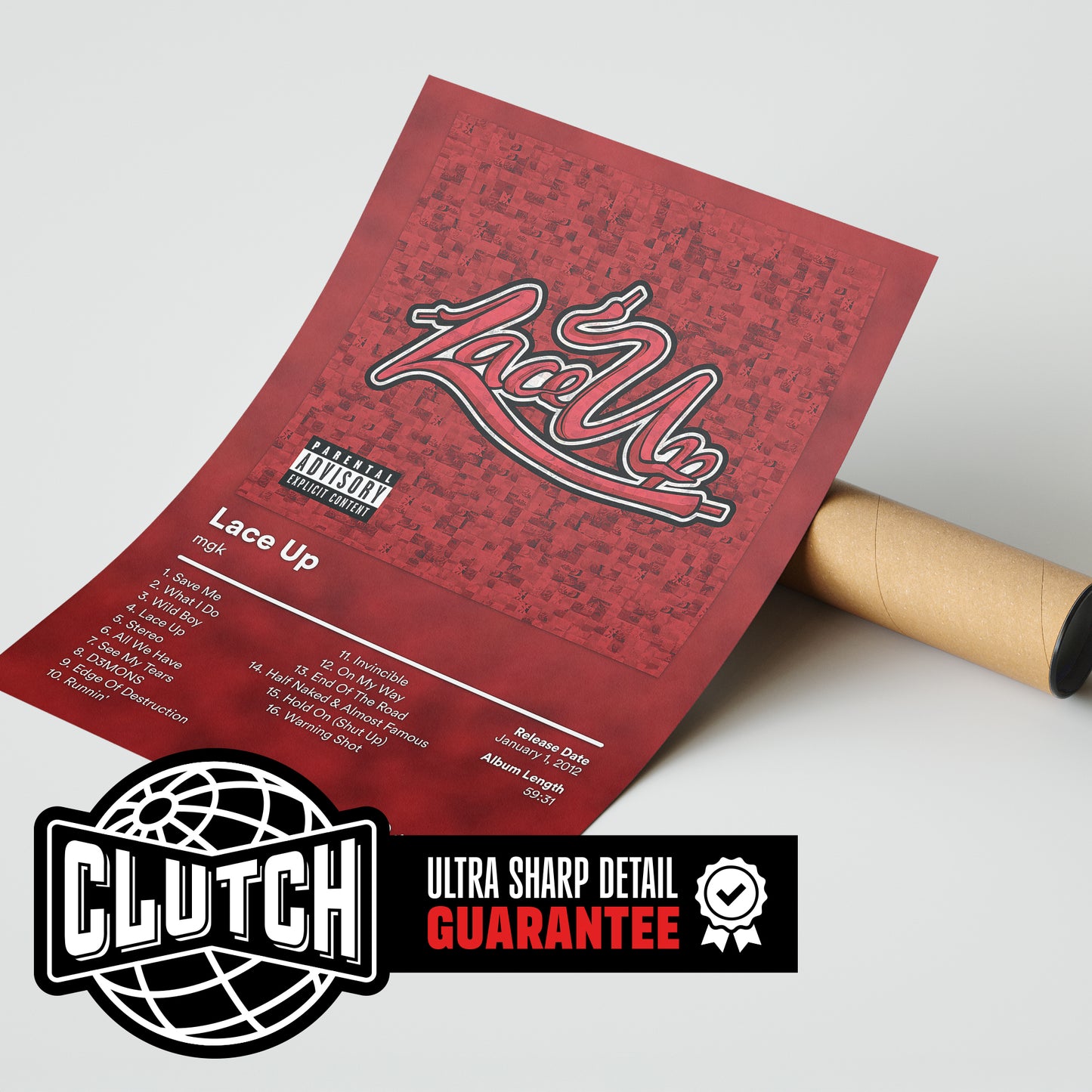 MGK 'Lace Up' (Deluxe) Album Poster