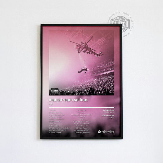 MGK 'Mainstream Sellout' (Deluxe) Album Poster