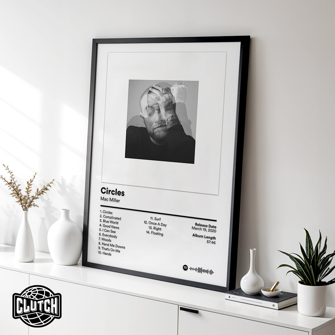 Mac Miller 'Circles' Album Poster