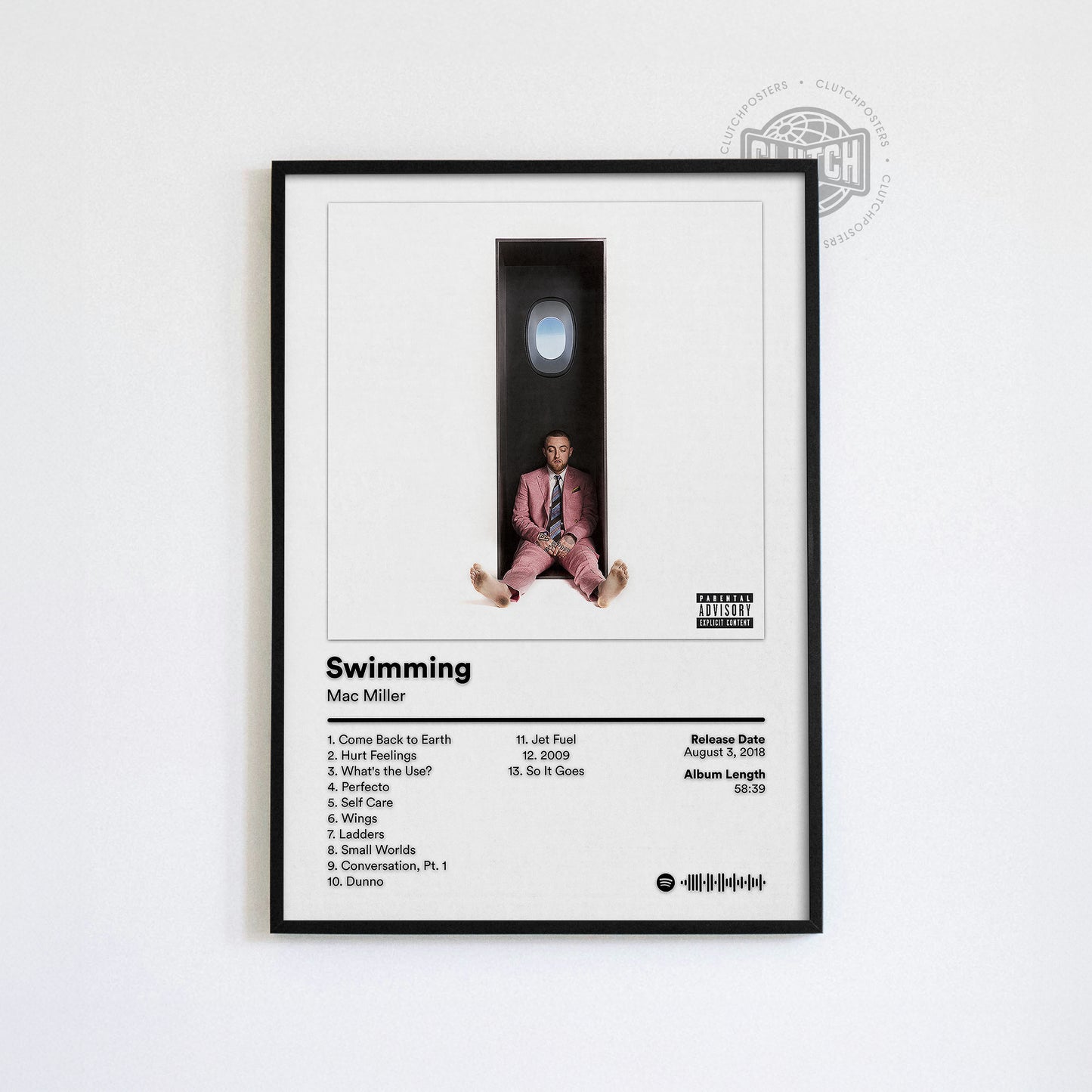 Mac Miller 'Swimming' Album Poster