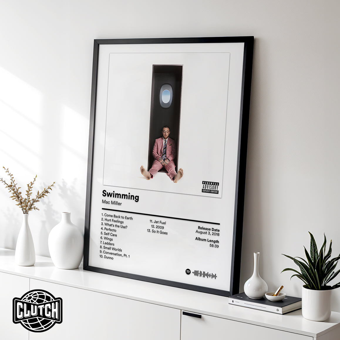 Mac Miller 'Swimming' Album Poster