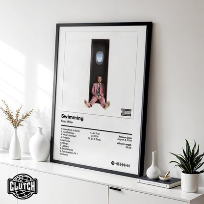 Mac Miller 'Swimming' Album Poster