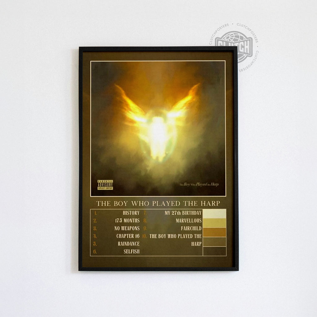 Dave 'The Boy Who Played Harp' Album Poster