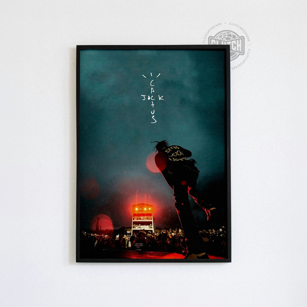 Travis Scott 'Concert' Poster